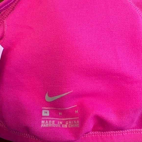 𝅺nike Adjustable High-Neck Top (Fuchsia Blast) Women's Swimwear, Multi - Picture 12 of 13